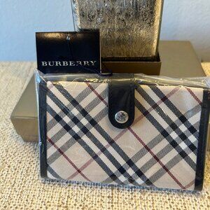 Burberry Mini Address Planner/Credit Card Holder